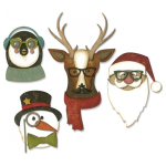 SIZZIX THINLITS ЩАНЦИ ЗА ИЗРЯЗВАНЕ - COOL YULE