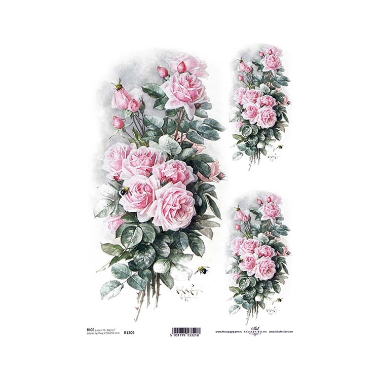 1209 ITD COLLECTION ДЕКУПАЖНА ОРИЗОВА ХАРТИЯ А4 - R1209 - Изображение 1