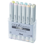 COPIC SKETCH КОМПЛЕКТ - 12 ЦВ SET EX-4