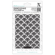 DOCRAFTS ПАПКА ЗА РЕЛЕФ A6 - ART DECO PATTERN XCU 515207
