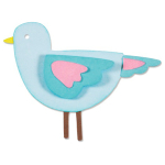 SIZZIX THINLITS ЩАНЦИ ЗА ИЗРЯЗВАНЕ - SWEETIE BIRD