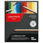 CARAN D'ACHE ЦВЕТНИ МОЛИВИ LUMINANCE КОМПЛЕКТ 12 ЦВ