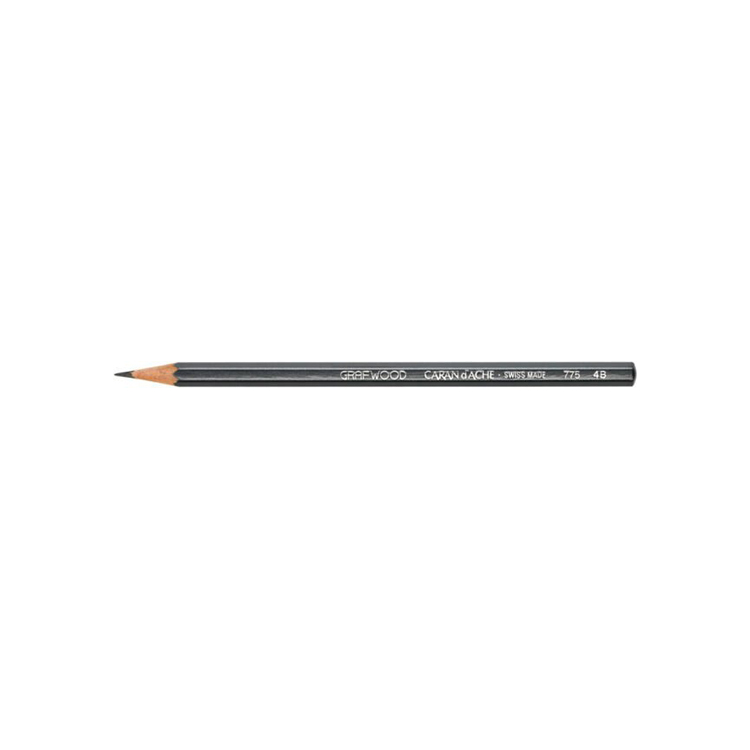 775254 CARAN D'ACHE ГРАФИЧЕН МОЛИВ GRAFWOOD 4B - Изображение 1