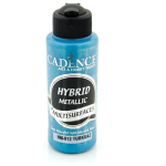 CADENCE АКРИЛНА БОЯ METALLIC HYBRID 120 МЛ. - TURQUOISE 812