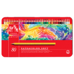 CARAN D'ACHE АКВАРЕЛНИ МОЛИВИ SUPRACOLOR КОМПЛЕКТ 80 ЦВ