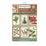 STAMPERIA WINTER BOTANIC БЛОКЧЕ ХАРТИЯ 11,4/16,5СМ - SBBPC06