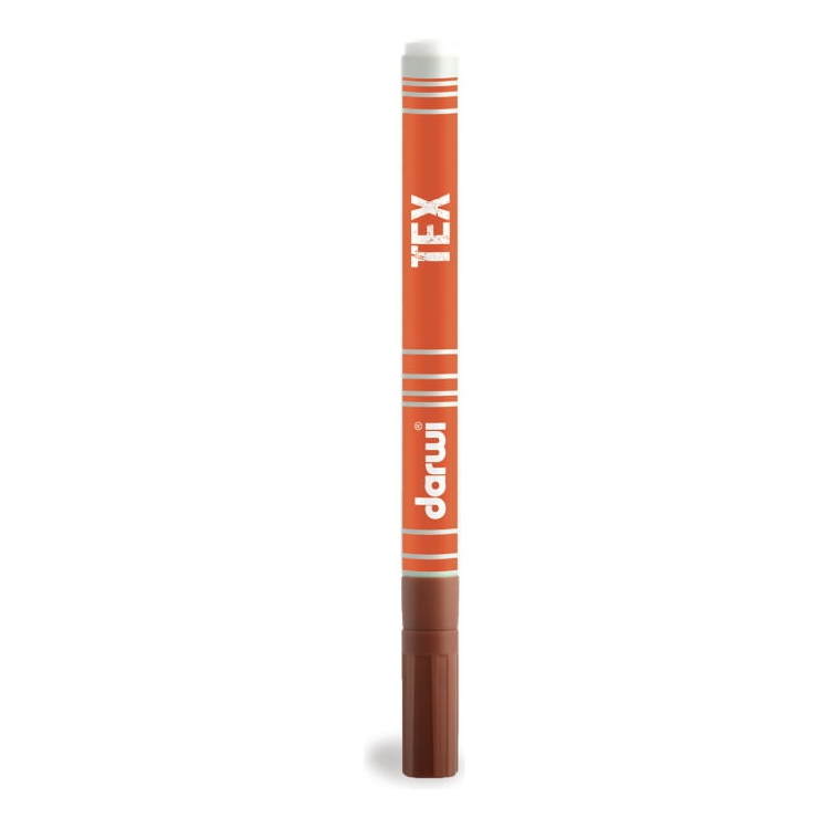 sv light brown DARWI ТЕКСТИЛЕН МАРКЕР ЗА СВЕТЛА ОСНОВА - СВЕТЛО КАФЯВ - Изображение 1
