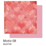 FOLIA ХАРТИЯ ЗА ДИЗАЙН 30,5/30,5 190 ГР. РОМАНТИКА 08