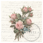 SAGEN VINTAGE САЛФЕТКИ ЗА ДЕКУПАЖ 33/33 СМ - 80071
