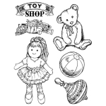 STAMPERIA TOY SHOP HD STAMPS - ГУМЕНИ ПЕЧАТИ WTKCC109