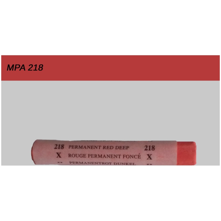 111218-82027 MUNGYO СУХ ПАСТЕЛ ПЕРМАНЕНТ ЧЕРВЕН ТЪМЕН MPA 218 - Изображение 1