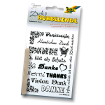 FOLIA ШАБЛОН ЗА ДЕКОРАЦИЯ 3 ЛИСТА 10,5/14 БЛАГОДАРЯ
