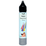 DAILY ART PUFF PAINT КОНТУР 25 МЛ - ПЕРЛЕНО ЧЕРЕН