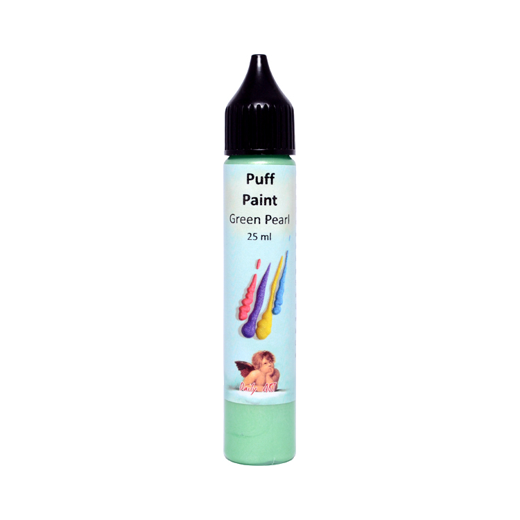 DAILY ART PUFF PAINT КОНТУР 25 МЛ - ПЕРЛЕНО ЗЕЛЕН - Изображение 1