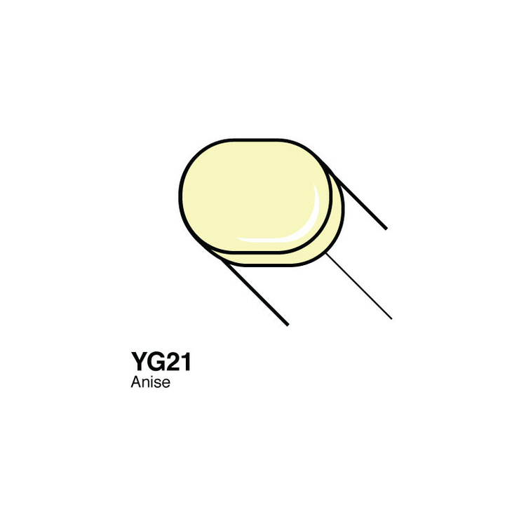 COPIC SKETCH MARKER - YG-21 - Изображение 1