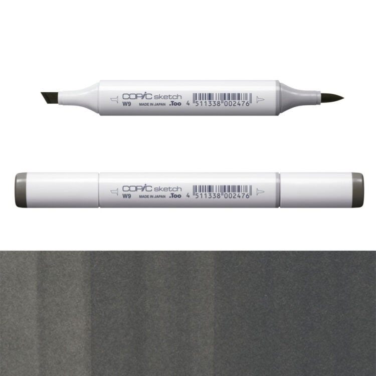 207652 COPIC SKETCH MARKER - W-9 - Изображение 1