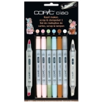 COPIC CIAO КОМПЛЕКТ - 5+BLENDER СКРАПБУКИНГ СЕТ
