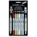COPIC CIAO КОМПЛЕКТ - 5+1 СКРАПБУКИНГ СЕТ