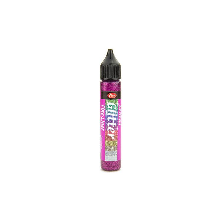 VIVA DECOR GLITTER LINER 28 МЛ - ФУКСИЯ - Изображение 1