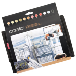COPIC MARKER КОМПЛЕКТ - ARCHITECTURE COLOURS 12 ЦВ.