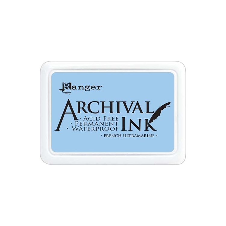 RANGER ARCHIVAL ПЕРМАНЕНТНО МАСТИЛО - FRENCH ULTRAMARINE - Изображение 1