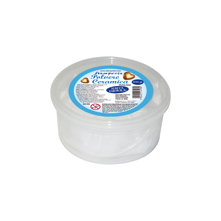 316013-104839 STAMPERIA POLVERE CERAMICA 400 GR - КЕРАМИЧНА СМЕС - Изображение 1