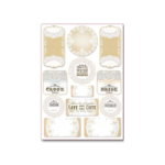 STAMPERIA LABELS - DFLB019