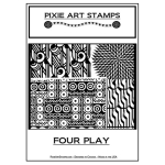 PIXIE ART ГУМЕН ПЕЧАТ- FOUR PLAY