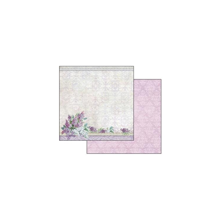 STAMPERIA BOUQUET OF LILAC КАРТОН 30,5/30,5 СМ - SBB346 - Изображение 1