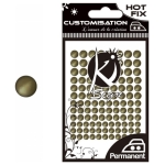 KI-SIGN HOT FIX DUO METAL FORMS 4-7 ММ 114 БР - ANTIC BRONZE