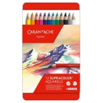 CARAN D'ACHE АКВАРЕЛНИ МОЛИВИ SUPRACOLOR КОМПЛЕКТ 12 ЦВ