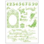 VIVA DECOR СИЛИКОНОВИ ПЕЧАТИ - HAPPY BIRTHDAY
