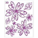 VIVA DECOR СИЛИКОНОВИ ПЕЧАТИ - 3D PHANTASIE FLOWER PRINCESS