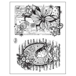VIVA DECOR СИЛИКОНОВИ ПЕЧАТИ - ROBIN & POINSETTA