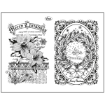 VIVA DECOR СИЛИКОНОВИ ПЕЧАТИ - CHRISTMAS ROSE & LANDSCAPE