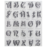 VIVA DECOR СИЛИКОНОВИ ПЕЧАТИ - CAPITAL ALPHABET