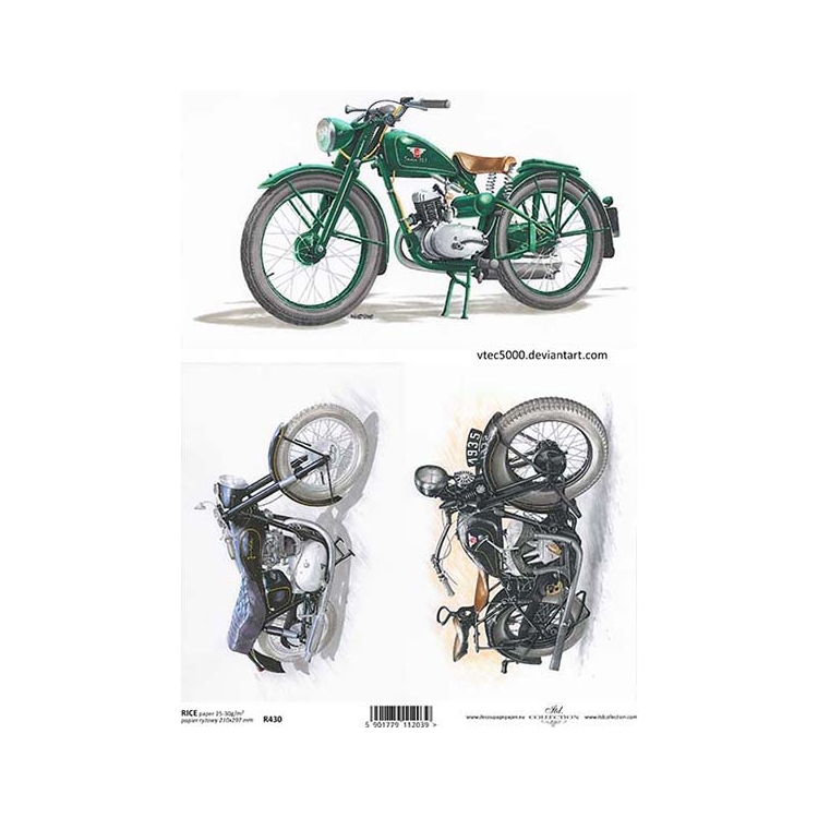 430 ITD COLLECTION ДЕКУПАЖНА ОРИЗОВА ХАРТИЯ А4 - R0430 - Изображение 1
