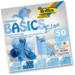 FOLIA ХАРТИЯ ЗА ОРИГАМИ СИНЯ 20/20 СМ  80 ГР 50 ЛИСТА