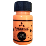CADENCE АКРИЛНА БОЯ СВЕТЕЩА НА ТЪМНО 50 МЛ. - ORANGE 580