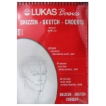 LUKAS СКИЦНИК ЗА ГРАФИКА BASIC 100 G/M2 80 Л. ФОРМАТ А3