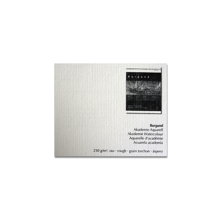 627009-104410 HAHNEMUHLE АКВАРЕЛНА ХАРТИЯ BURGUND ROUGH 250 ГР 50/65 СМ - Изображение 1
