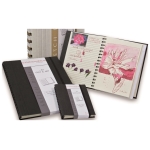 HAHNEMUHLE СКИЦНИК TEXT I ART 120 ГР. 60 Л. А6 ЧЕРЕН