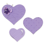 SIZZIX BIGZ ЩАНЦИ ЗА ИЗРЯЗВАНЕ - HEARTS