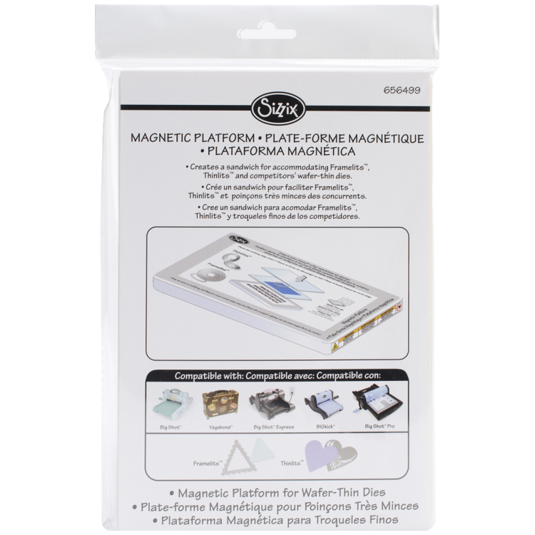 656499-106141 SIZZIX МАГНИТНА ПЛАТФОРМА - Изображение 1