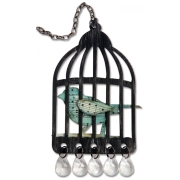 SIZZIX BIGZ ЩАНЦИ ЗА ИЗРЯЗВАНЕ - CAGED BIRD
