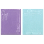 SIZZIX ПАПКИ ЗА РЕЛЕФ - PLACE SETTING & KEYS SET