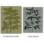 SIZZIX ПАПКИ ЗА РЕЛЕФ - ARTISTIC FERN SET