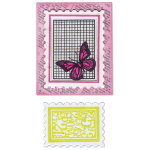SIZZIX FRAMELITS ЩАНЦИ ЗА ИЗРЯЗВАНЕ - POSTAGE STAMPS