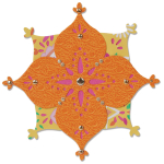SIZZIX SIZZLITS ЩАНЦИ ЗА ИЗРЯЗВАНЕ - FLOWER ARABESQUE