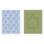 SIZZIX ПАПКИ ЗА РЕЛЕФ - ROSEBUDS & SEED PACKET SET
